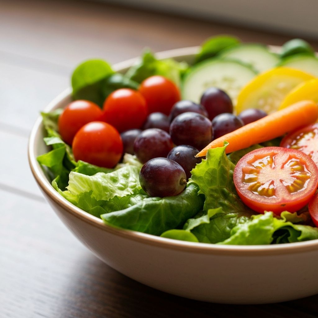 Exploring food variety and balance